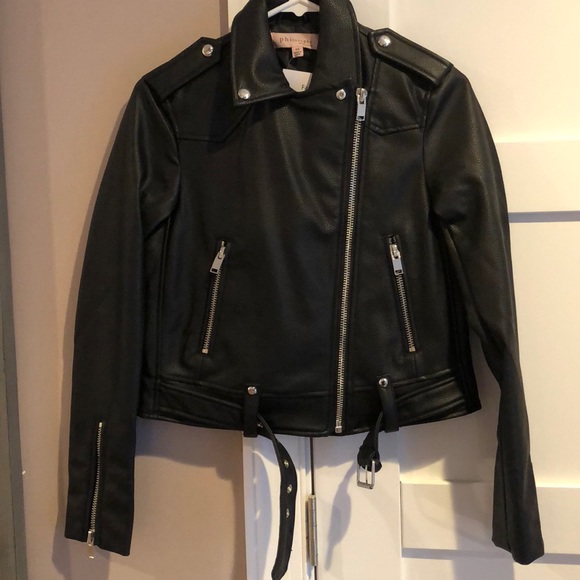 NWT - Philosophy Faux Leather jacket - Picture 1 of 3